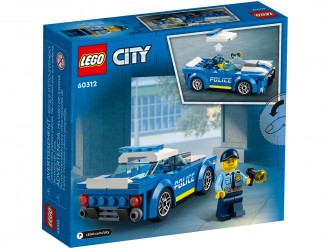 Set de constructie LEGO City 60312 Masina de politie, jucarie de construit