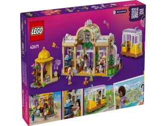 Set de constructie LEGO Friends 42671 Cafenea cu plante si florarie, jucarie de construit