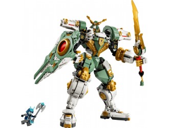 Set de constructie LEGO Ninjago 71860 Robotul Titan al lui Lloyd, aniversare 15 ani, jucarie de construit