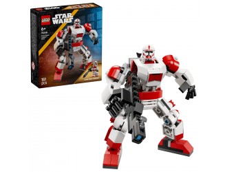 Set de constructie LEGO Star Wars 75448 Robot Clone Shock Trooper, jucarie de construit