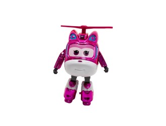 Figurina Transformabila Super Wings Shining Dizzy, Avion si Robot, 13 cm