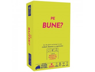 Joc de societate Exploding Kittens Pe Bune?, editie in limba romana