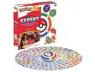 Joc de societate electronica Pokemon Trainer Expert, joc interactiv cu sunete, editie in limba romana