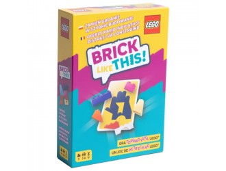 Joc de societate LEGO Brick Like This!, joc de constructie si indemanare, editie in limba romana