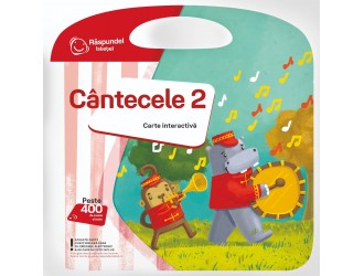 Carte interactiva Raspundel Istetel Cantecele 2 peste 400 de sunete si texte (2+ ani)