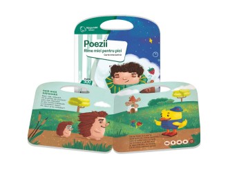 Carte interactiva Raspundel Istetel Poezii Rime mici pentru pici peste 300 de sunete si texte (2-6 ani)