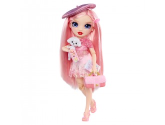  Papusa cu accesorii Bella Parker, Rainbow High seria Pretty in Paris, 26 cm