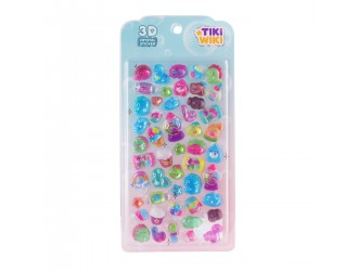 Stickere 3D – Inspiratie colorata Tiki Wiki seria Crystal
