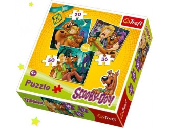 Trefl Puzzle ''3in1'' Look out Ghosts